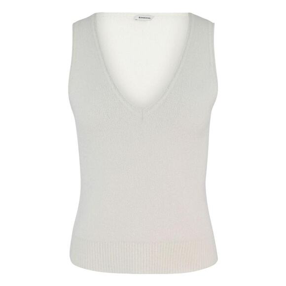Simkhai Aidana Boucle Tank Top in Ivory XL - Picture 1 of 2